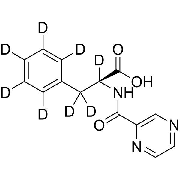 N-Pyrazinylcarbonylphenylalanine-d8 1331912-47-0